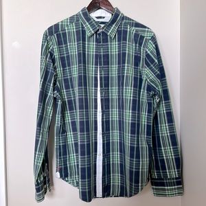 Canterbury of New Zealand Casual Long Sleeves Shirt. Large